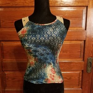 Polyester and Lycra Tank Top